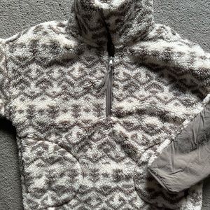Sherpa Half-Zip Sweatshirt Abercrombie & Fitch
